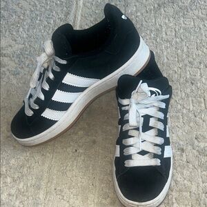 Adidas Campus Black and White Sneakers